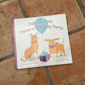 SHAG "Jojo and Lolo Throw a Birthday Party" Children's Book